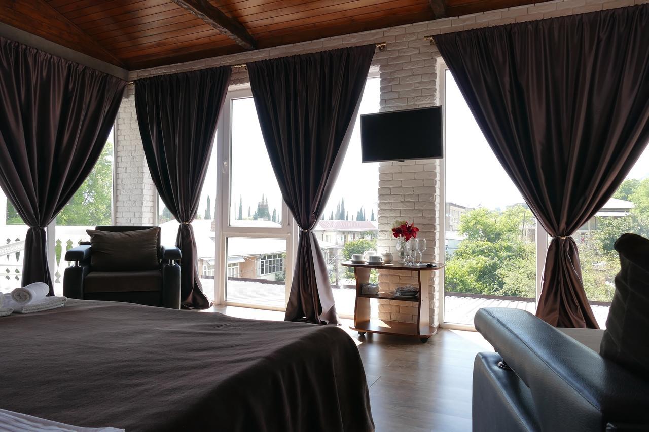 Hotel Phanakopi New Athos Bagian luar foto